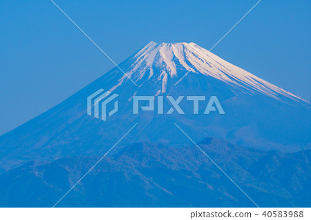 (Shizuoka Prefecture) Mt. Fuji seen from Izu (Shizuoka Prefecture) Mt. Fuji seen from Izu 40583988