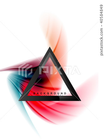 Swirl fluid flowing colors motion effect, holographic abstract background Swirl fluid flowing colors motion effect, holographic abstract background 40584849