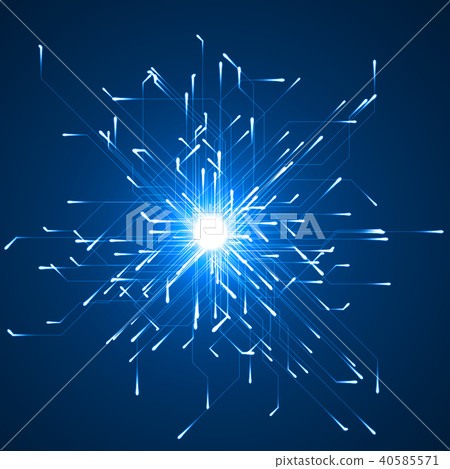 geometrically moving particules with energy trails. 40585571