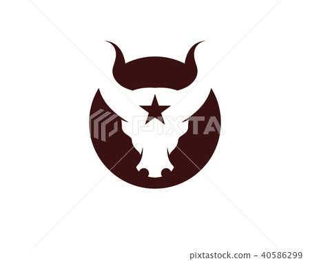 Taurus Logo Template vector icon Taurus Logo Template vector icon 40586299