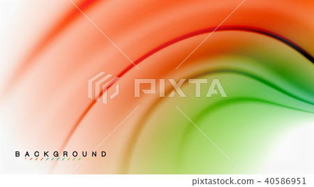 Swirl fluid flowing colors motion effect, holographic abstract background Swirl fluid flowing colors motion effect, holographic abstract background 40586951