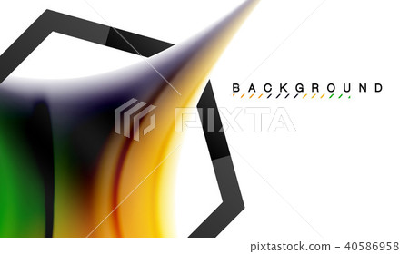 Swirl fluid flowing colors motion effect, holographic abstract background Swirl fluid flowing colors motion effect, holographic abstract background 40586958