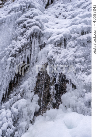 Icefall/Tsubomi no Taki (Kanzaki Town, Hyogo Prefecture) *Photo location in the comment section of the work Icefall/Tsubomi no Taki (Kanzaki Town, Hyogo Prefecture) *Photo location in the comment section of the work 40588842