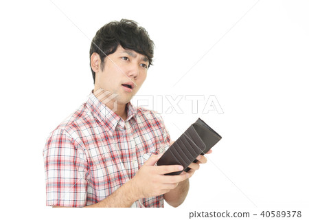 Men with wallets 40589378