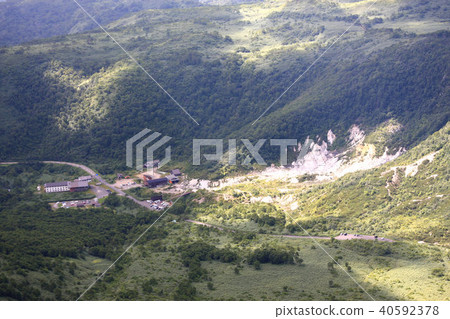 從二世谷Annupuri看的五色溫泉 從二世谷Annupuri看的五色溫泉 40592378