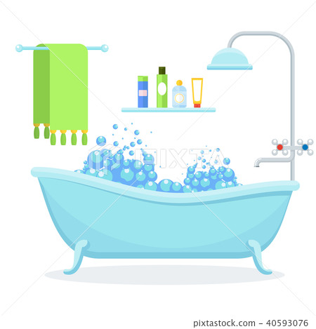 bathroom interior on white bathroom interior on white 40593076