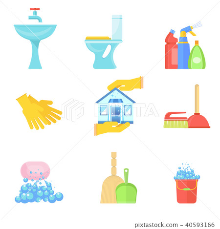 bathroom furniture and tools 40593166