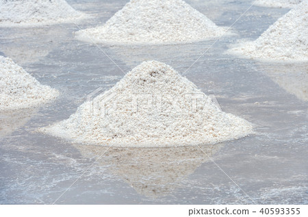 Salt farm from natural. 40593355