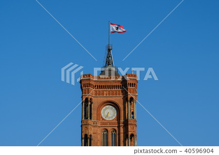 red city hall - rotes Rathaus, Berlin, Germany red city hall - rotes Rathaus, Berlin, Germany 40596904