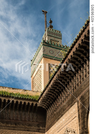Tower of Madrasa Bou Inania, Fez, Morocco Tower of Madrasa Bou Inania, Fez, Morocco 40596905