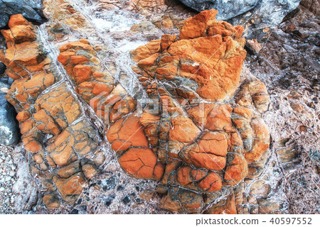 beautiful pattern in Stone at the coast beautiful pattern in Stone at the coast 40597552