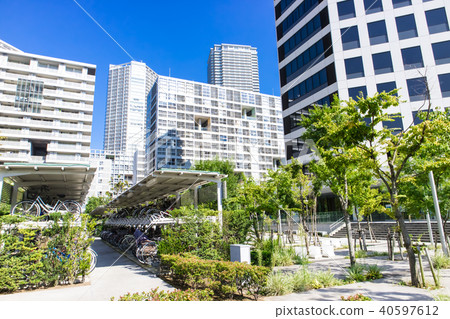 Urban landscape with apartment Urban landscape with apartment 40597612