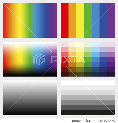 Shade Tabs Color Grayscale Gradients 40598879