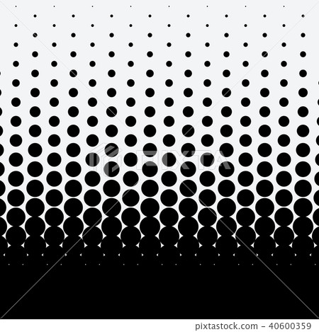 Halftone dots on white background 40600359