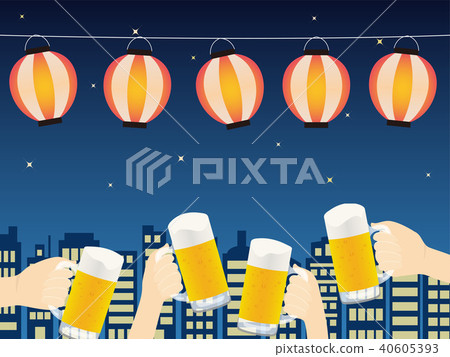 啤酒花園圖像 40605393