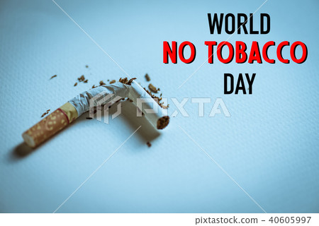 World No Tobacco Day, May 31. World No Tobacco Day, May 31. 40605997