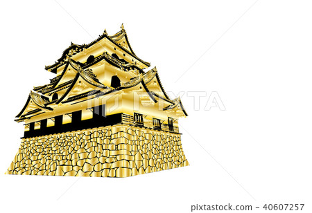 日本城堡現存的天壽彥根城堡金 日本城堡現存的天壽彥根城堡金 40607257