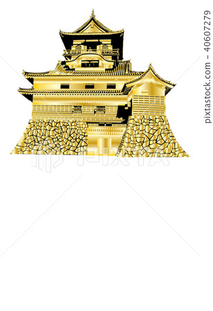 日本城堡現存Tenshu Inuyama城堡金 40607279