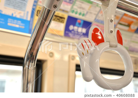 Train: Tokyu Setagaya Line beckoning cat train Train: Tokyu Setagaya Line beckoning cat train 40608088