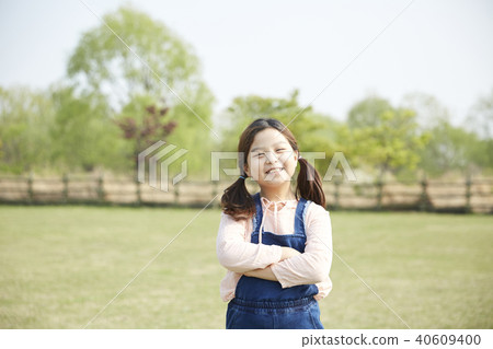 公園,幸福,女孩 公園,幸福,女孩 40609400