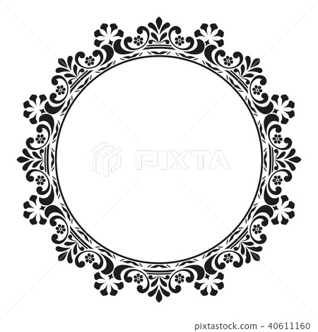 Decorative frame Elegant vector element for design 40611160
