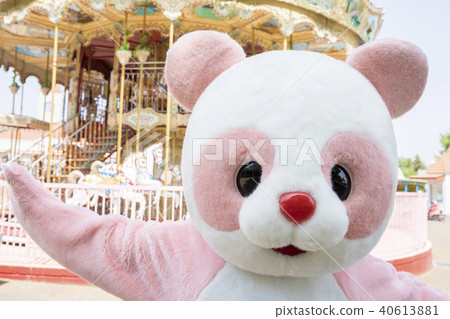 Amusement park Costumes Panda cute 40613881