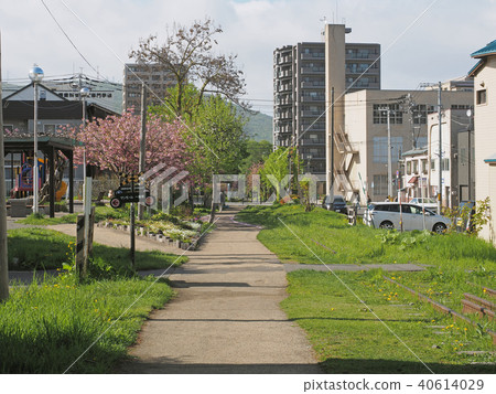 Spring of the old JNR Temiya Line 40614029