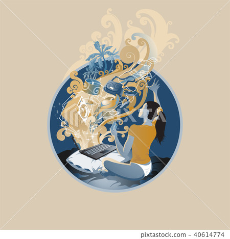 e-commerce concept art 40614774