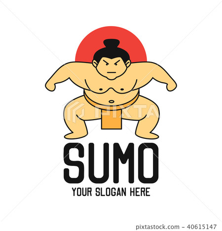 sumo logo, vector illustration 40615147