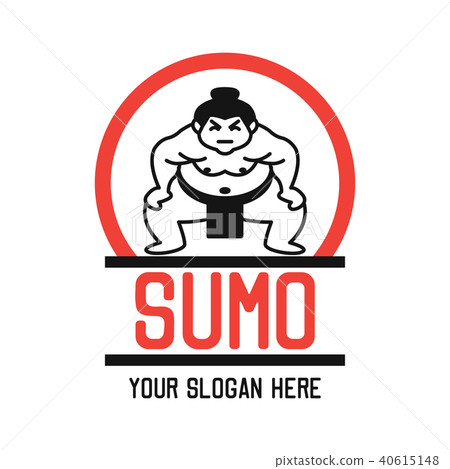 sumo logo, vector illustration 40615148