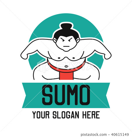 sumo logo, vector illustration 40615149