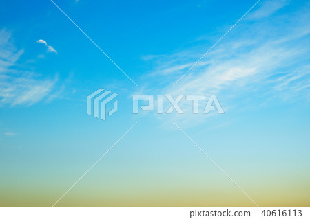Sky with clouds in evening. Sky with clouds in evening. 40616113