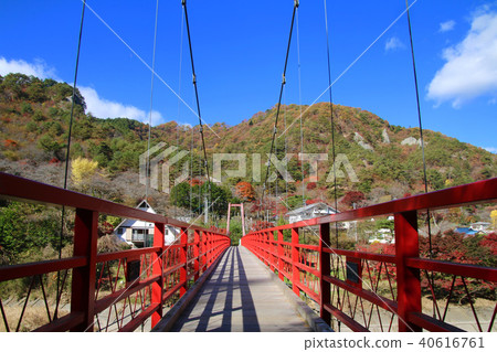 Yasaiyama公園的懸索橋（福島縣，Yasai鎮） 40616761