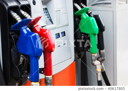 modern gas station 40617805