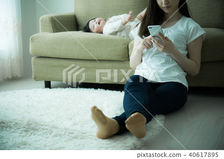 Baby child rearing image Baby child rearing image 40617895