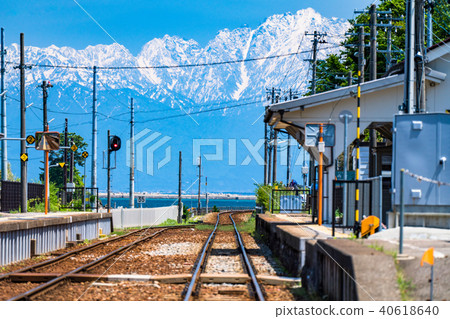 << Toyama Prefecture >> Amaharu Station Himi Line << Toyama Prefecture >> Amaharu Station Himi Line 40618640