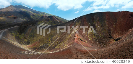 Etna volcano view, Sicily, Italy Etna volcano view, Sicily, Italy 40620249