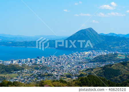View from Beppu Bay service area View from Beppu Bay service area 40620328