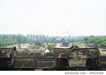柬埔寨，吳哥紀念碑，從吳哥窟寺廟的風景 40620360
