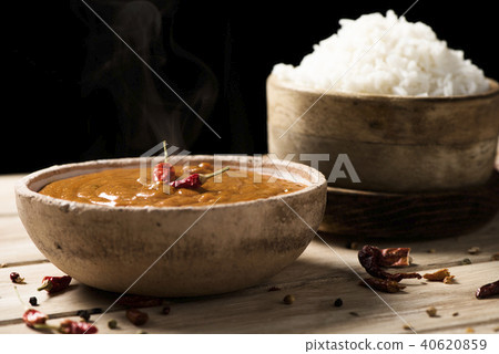 chicken korma curry and rice chicken korma curry and rice 40620859