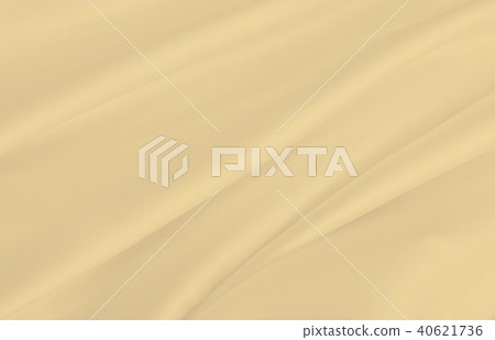 Smooth elegant golden silk or satin luxury cloth 40621736