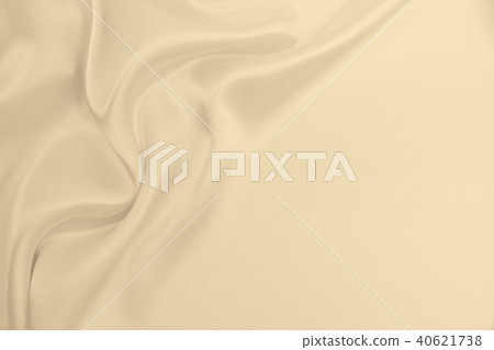 Smooth elegant golden silk or satin luxury cloth Smooth elegant golden silk or satin luxury cloth 40621738