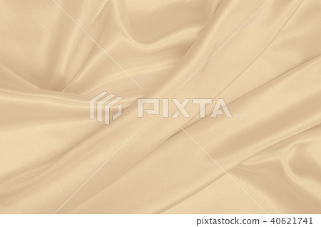 Smooth elegant golden silk or satin luxury cloth Smooth elegant golden silk or satin luxury cloth 40621741