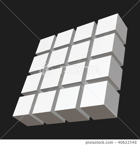 one row cubes one row cubes 40622548