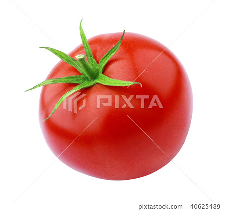 One tomato isolated isolated on white background 40625489