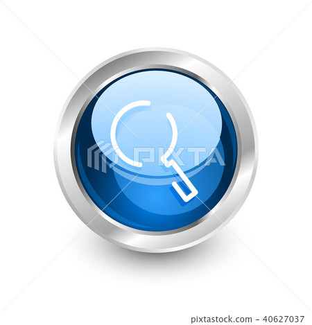 Search magnifyier web button, magnify icon. Modern magnifying glass sign, web site design or mobile Search magnifyier web button, magnify icon. Modern magnifying glass sign, web site design or mobile 40627037