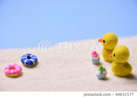 Piyo's summer vacation I go to the sea 40631577