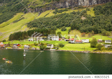 Village in Norway Village in Norway 40633325