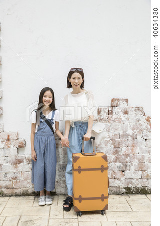 父母和孩子的旅行形象 父母和孩子的旅行形象 40634380