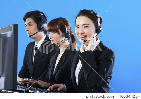 電話接線員 電話接線員 40634429